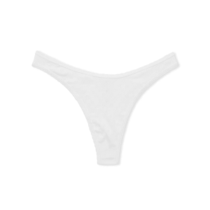 Chiloti Victoria’s Secret tanga din bumbac VS - White a fost adăugat la favorite!