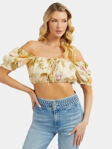 Top din in cu imprimeu floral – GUESS Mayara a fost adăugat la favorite!