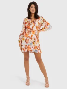 Rochie petrecuta cu imprimeu floral – GUESS a fost adăugat la favorite!