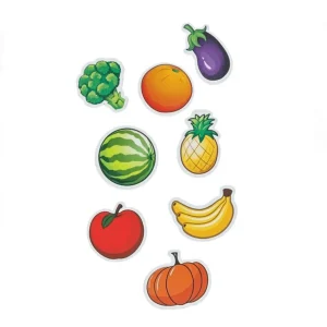 Joc educativ, Invatam fructe si legume – 27 cartonase magnetice, 3 ani+ a fost adăugat la favorite!