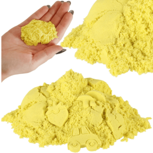 Nisip Kinetic - galben, 1 kg, 5 ani+ a fost adăugat la favorite!