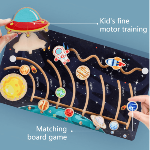 Joc educativ de tip Montessori - Planete, 3 ani+ a fost adăugat la favorite!
