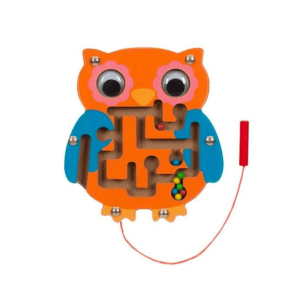 Joc educativ pentru copii, labirint magnetic - Bufnita, 3 ani+ a fost adăugat la favorite!
