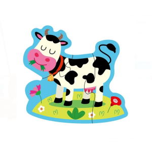 Puzzle pentru bebelusi – Animale domestice, 16 piese mari, 12 luni+ a fost adăugat la favorite!