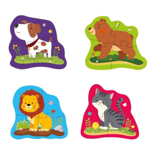 Puzzle pentru bebelusi – Animale, 16 piese mari, 12 luni+ a fost adăugat la favorite!