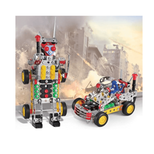 MetalCraft 2 în 1 – Robot și Mașină, 215 Piese, 8 ani+ a fost adăugat la favorite!