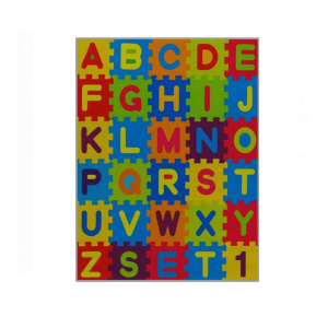 Covor antiderapant pentru copii Puzzle, 120x90 cm a fost adăugat la favorite!