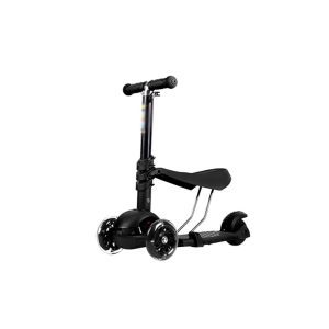 Trotineta 3 in 1, Neagra, pentru Copii 2-6 ani a fost adăugat la favorite!