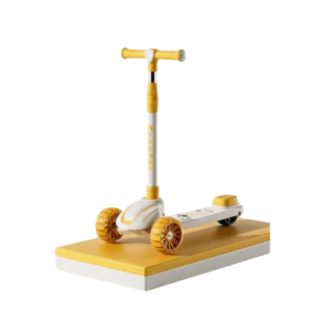 Trotineta Pliabila cu Lumina LED și Muzica – Galben, 3-7 ani a fost adăugat la favorite!