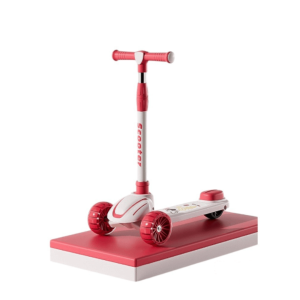 Trotineta Pliabila cu Lumina LED și Muzica – Rosu, 3-7 ani+ a fost adăugat la favorite!