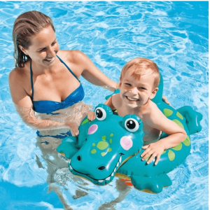 Colacul Gonflabil Crocodil Ø86x58 cm, 3-6 ani - Intex a fost adăugat la favorite!
